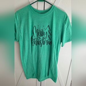 Gildan Festive Green Christmas Tee